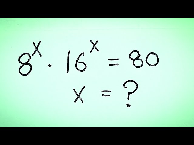 Solve for 'X' in this nice Algebra equation | Math Olympiad Mathematics