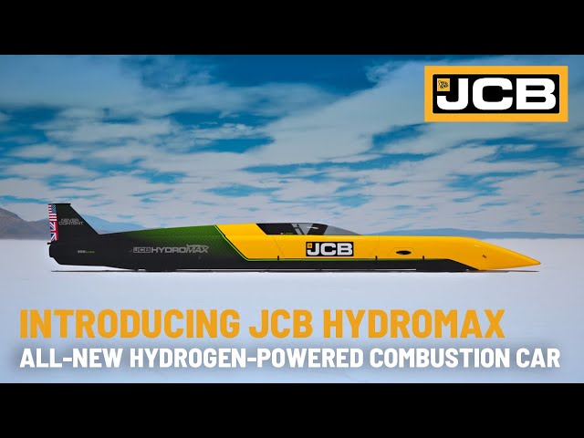 Introducing JCB Hydromax | All-New Hydrogen-Powered Combustion Car