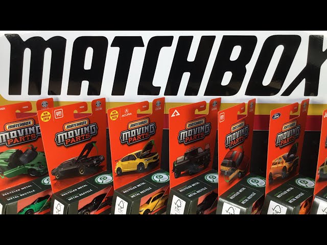 Matchbox 2026 Mix 4 Moving Parts
