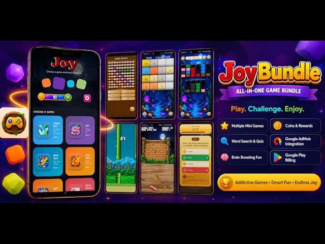 JoyBundle Game Pack — App & Source code