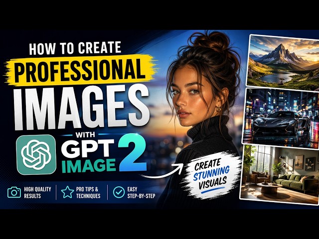 JXP AI + GPT Image 2 Tutorial | Create Stunning AI Images, Videos, Logos & Thumbnails in Minutes