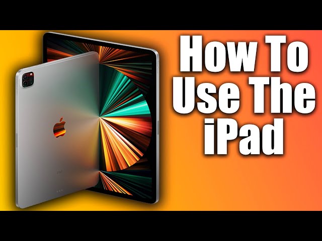 How To Use The iPad Pro Tutorial - iPad Pro Beginners Guide