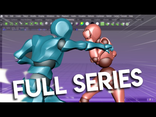 How To Animate 3D Fight Scenes (For Beginners)  MAYA | FULL SERIES