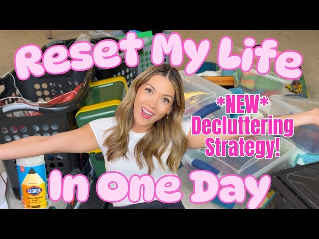 MASSIVE HOME RESET with BRAND NEW Decluttering & Cleaning Strategy for Back-to-School! #cleanwithme