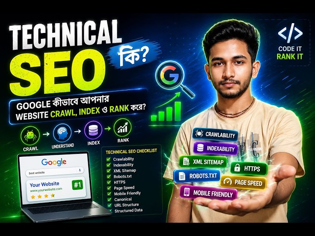 SEO কী? SEO কীভাবে কাজ করে।Google কীভাবে Website Rank করে? 🔥 Live SEO Audit বাংলা Tutorial । #seo