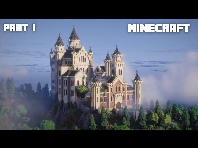 Minecraft Castle Tutorial | Inspired by Neuschwanstein | Part 1