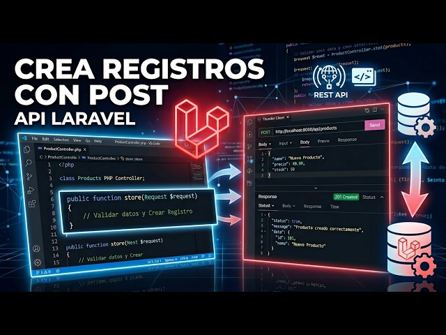 Laravel API REST: Crear Registros con POST
