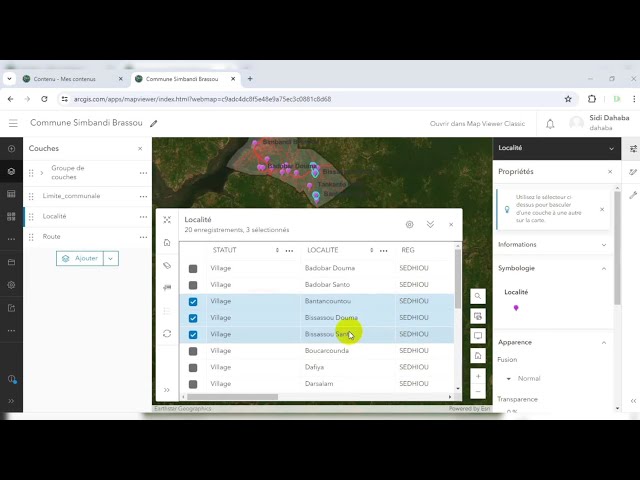 🔴 WebMapping : Créer des Cartes Web interactives avec ArcGIS Online