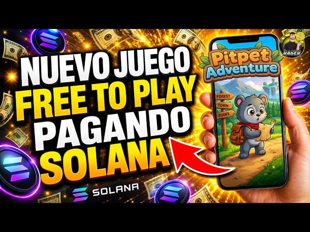 🚀 Nuevo Juego NFT GRATIS con RECOMPENSAS en SOLANA💥Análisis y Cómo Generar💥Pitpet Adventure