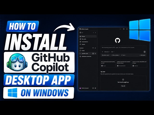 How to Install GitHub Copilot Desktop App on Windows