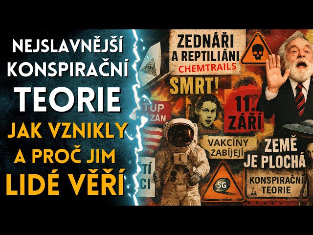 Nejslavnější konspirační teorie: jak vznikly a proč jim lidé stále věří