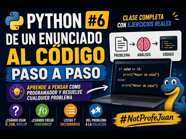 🚀 Python #6 | From Statement to Code | Learn to Think Like a Programmer