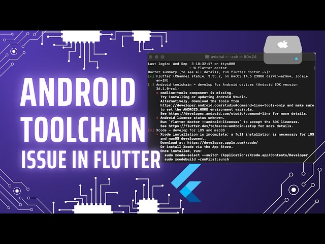 How to fix Android toolchain issue | cmdline-tools component is missing