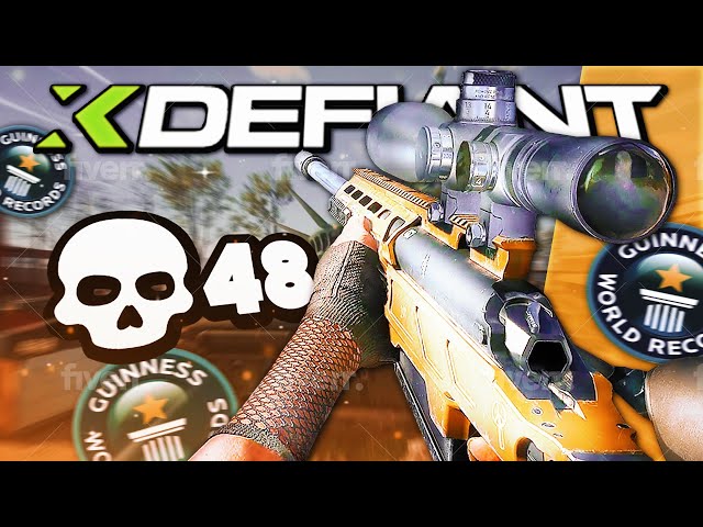 Unbelievable Sniper Game - Crushing The World Record With 48 Kills In Xdefiant (tac-50)