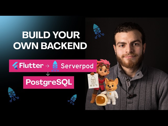 How to Build a Backend for Flutter with Dart & Serverpod | Beginner Tutorial