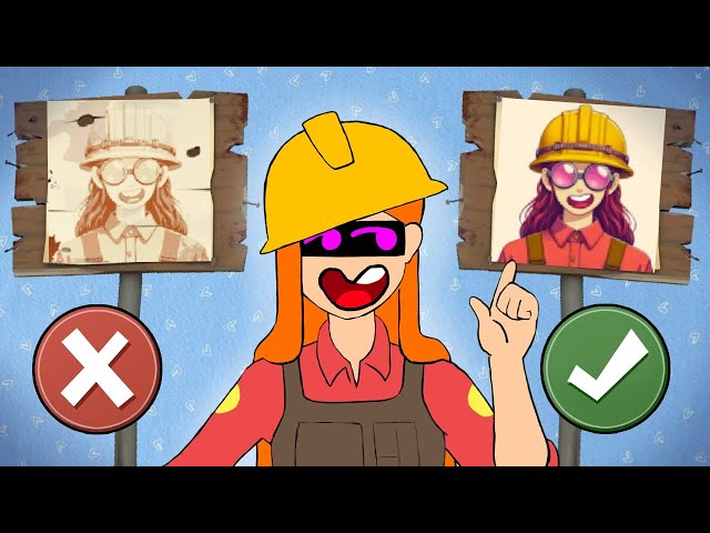How to set objector images on full color? Quick TF2 tutorial