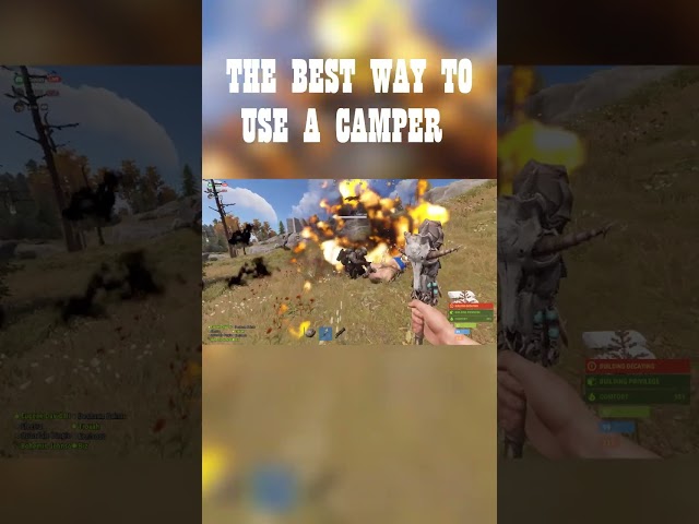 Best way to use a camper in rust