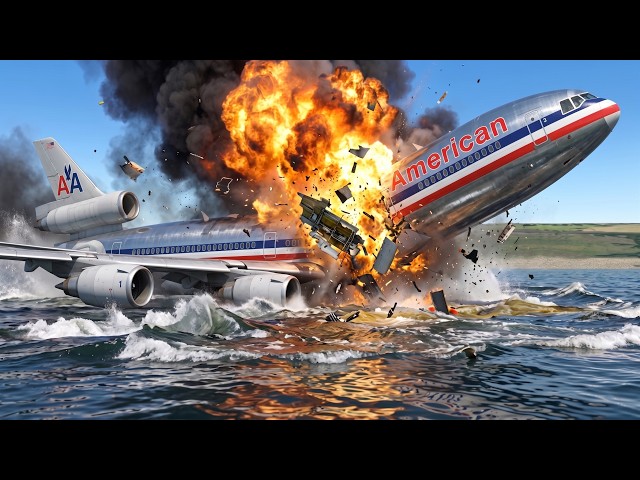 🔴 MD-11 ENGINE DETACHMENT | Emergency Landing at Kai Tak (Checkerboard Turn) | X-Plane 11