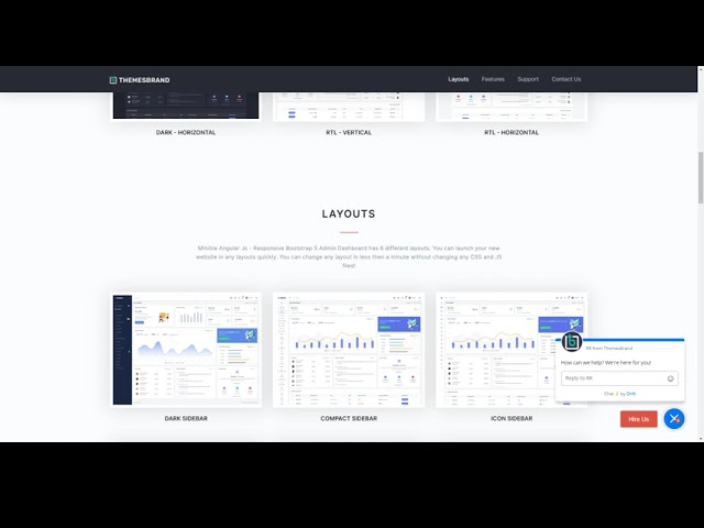 Minible - Angular Admin and Dashboard Template dashboard bootstrap Nozomi