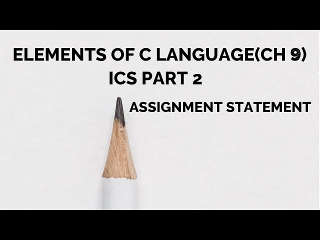 Assignment Statement in C |(In Urdu/Hindi)|Ch# 9| Lec# 10| Computer Science| Class 12