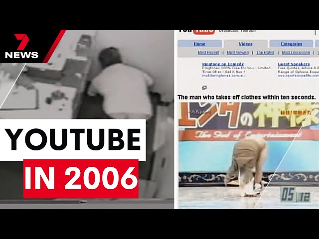 What YouTube looked like in 2006 | 7NEWS