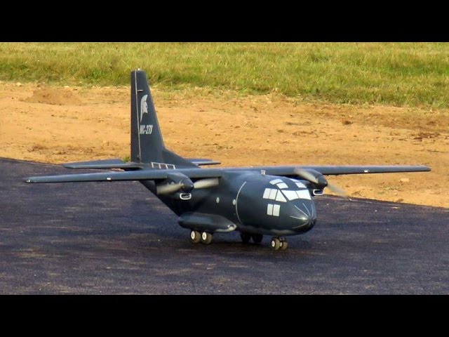 Alenia Aermacchi MC-27J Spartan scratchbuild RC model  | FIRST LOOP ATTEMPT