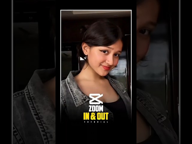 How I Create Zoom In & Out Transition Tutorial in Capcut 🤯🔥 #edit #capcut #tutorial