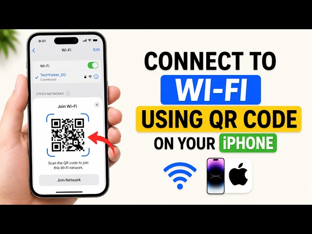 How to Connect to Wi-Fi Using QR Code on Your iPhone