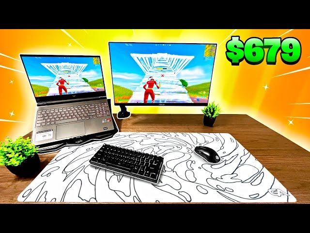 I Built The CHEAPEST Laptop Gaming Setup...