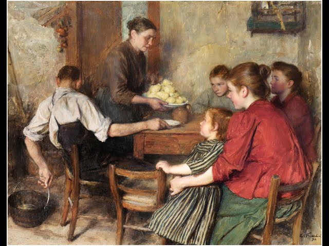 Émile Friant (1863 - 1932) - A realist French artist.