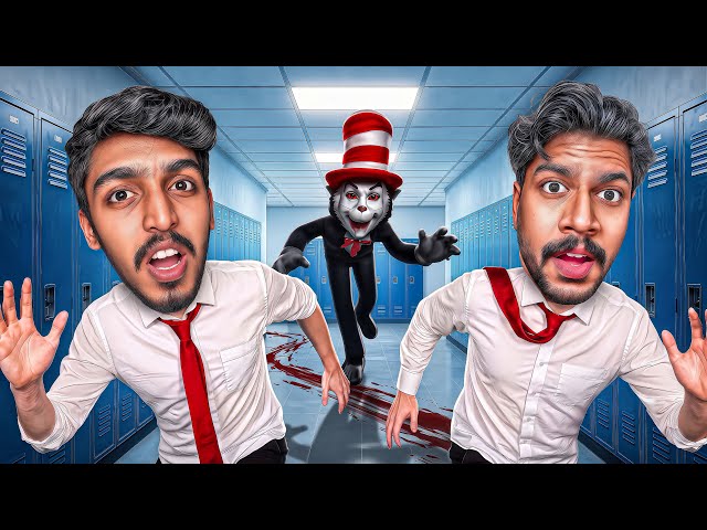 GT & Noobie Escape The Cat in the Hat in Roblox 😨!!