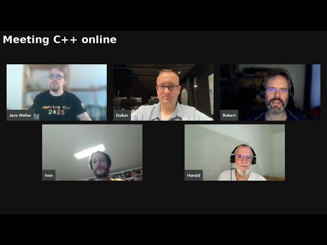 C++ User Group Organizer Panel