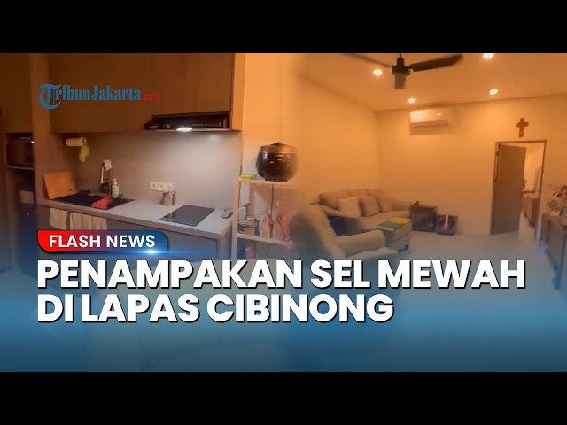 Full Footage of Luxury Prison Cells at Cibinong Penitentiary, Ombudsman Discovers Fully Equipped ...
