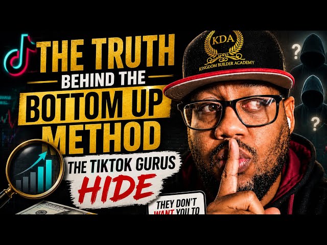 The Truth Behind The Bottom Up Method the TikTok Gurus Hide #contenttips #tiktok #shorts #marketing 