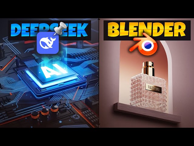 How DeepSeek AI is Transforming Blender 3D Animation Forever! 🚀 | Python + AI Workflow