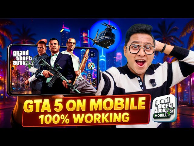 Finally! GTA 5 in Any Phone?! Real Method You Didn’t Know | No Lag, No Stream
