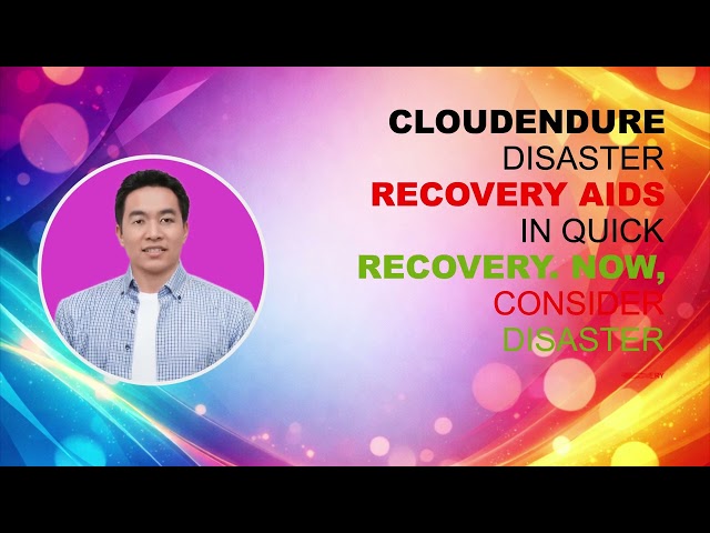Disaster Recovery and Business Continuity!
