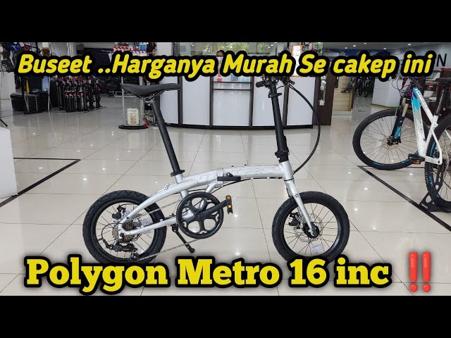 2025 Economical Folding Bike || Polygon Metro 16 inch Elegant and luxurious design...‼️