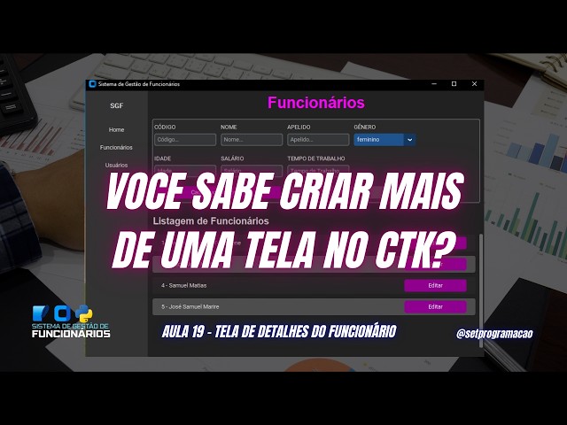 19 - Fazendo a tela de Detalhes do Funcionário