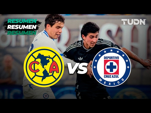 Resumen  - Cruz Azul vs América | Amistoso Liga MX - Fecha FIFA 2026 | TUDN