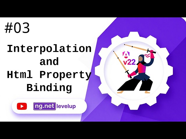 Interpolation and html property binding | Angular | ng.netlevelup