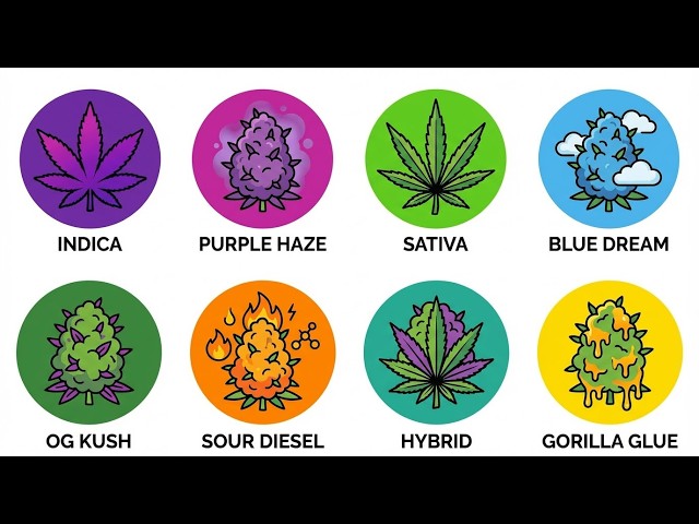 Every Weed Type & Its Effects Explained In 22 Minutes