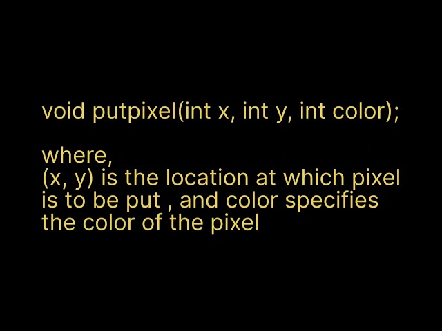 C language | Graphics handing Part 1 | CodeLearning