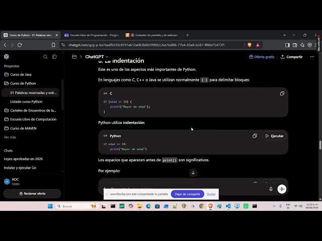 Como crear tu Propio Curso de cualquier Lenguaje de Programación usando Chatgpt o cualquier otra IA
