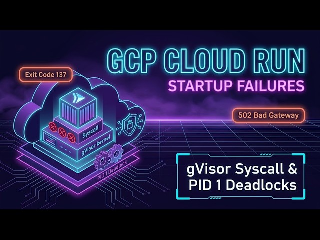 GCP Cloud Run Startup Failures: gVisor Syscall & PID 1 Deadlocks