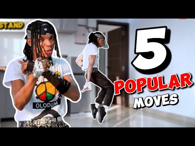 5 Famous MICHAEL JACKSON Dance Moves | Tutorial