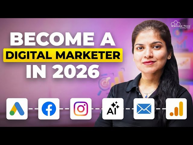 Digital Marketing Roadmap 2026 | How to Become a Digital Marketer in AI-Era
