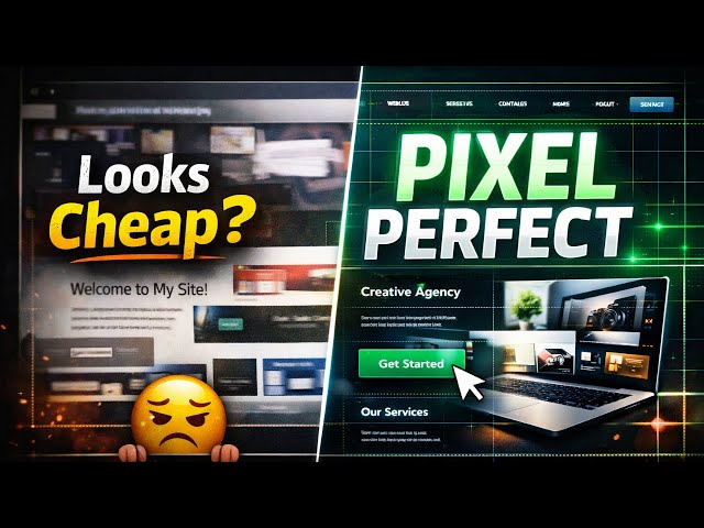 Pixel-Perfect Web Design 😳🔥 | HTML & CSS se ANY Website Clone karo