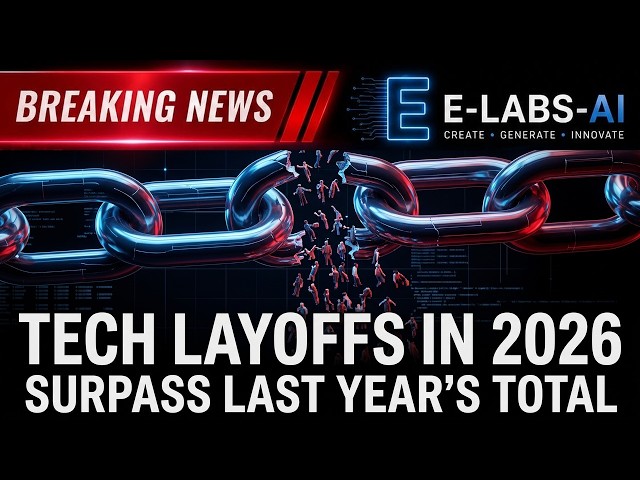 Tech Layoffs in 2026 Surpass Last Year's Total — Explained | E-Labs AI