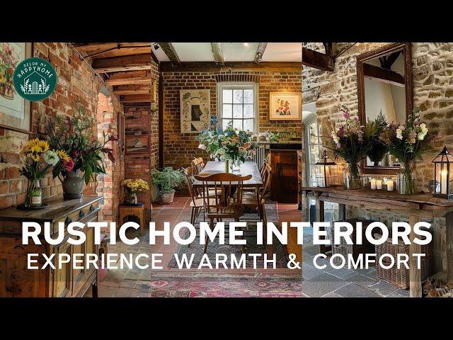 Rustic Interiors for Every Space: Inspiring Design Ideas and Inspirations for Every Room